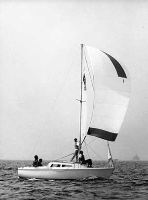 Catalina 22 hull #1, 1970