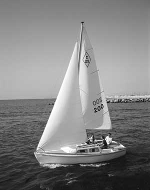 Catalina 22, first boat in 1970