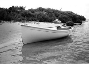 Fiberglass dinghy