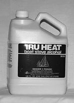 Tru Heat stove alcohol bottle