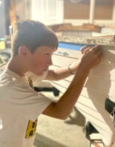 dinghy restoration