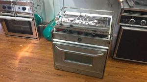 alcohol stove and oven