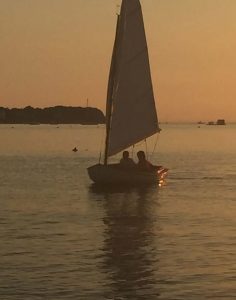 boat on water